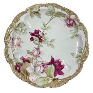 Antique Nippon Hand Painted Plate